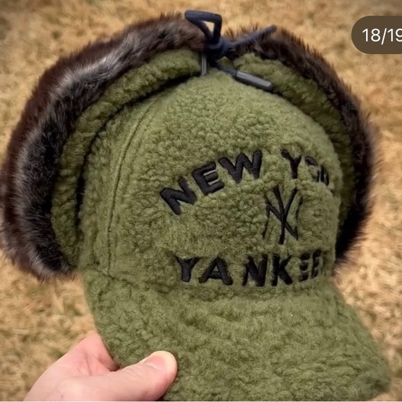 Myfitteds New York Yankees Sherpa dog ear 1999 World Series size 7 1/4 brand new